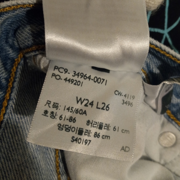 Levi’s Wedgie Straight Leg Icon Jeans - Picture 8 of 8